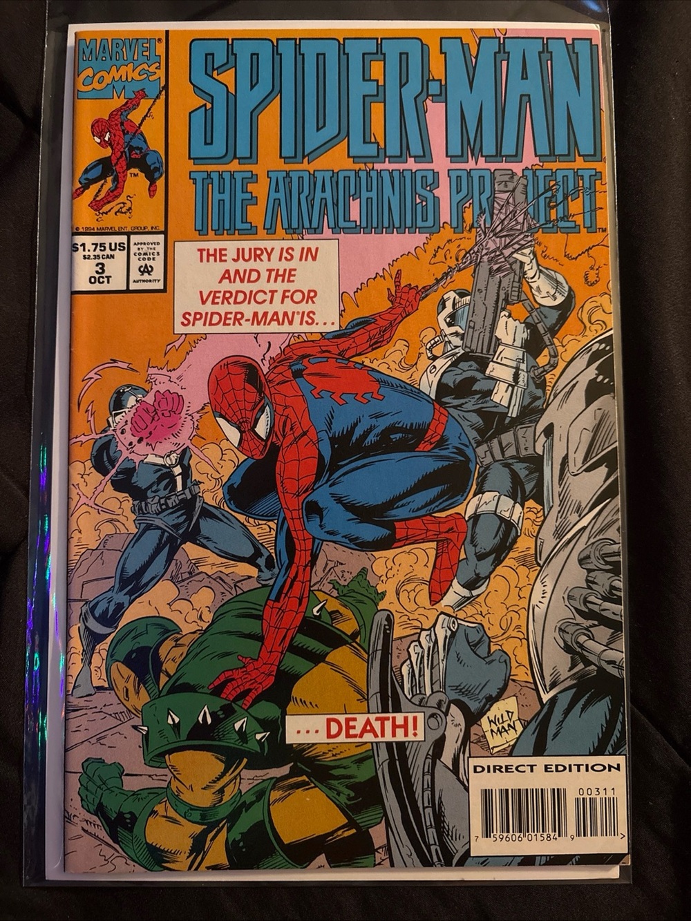 Spider-Man: The Arachnis Project #3 1994 Marvel Comics